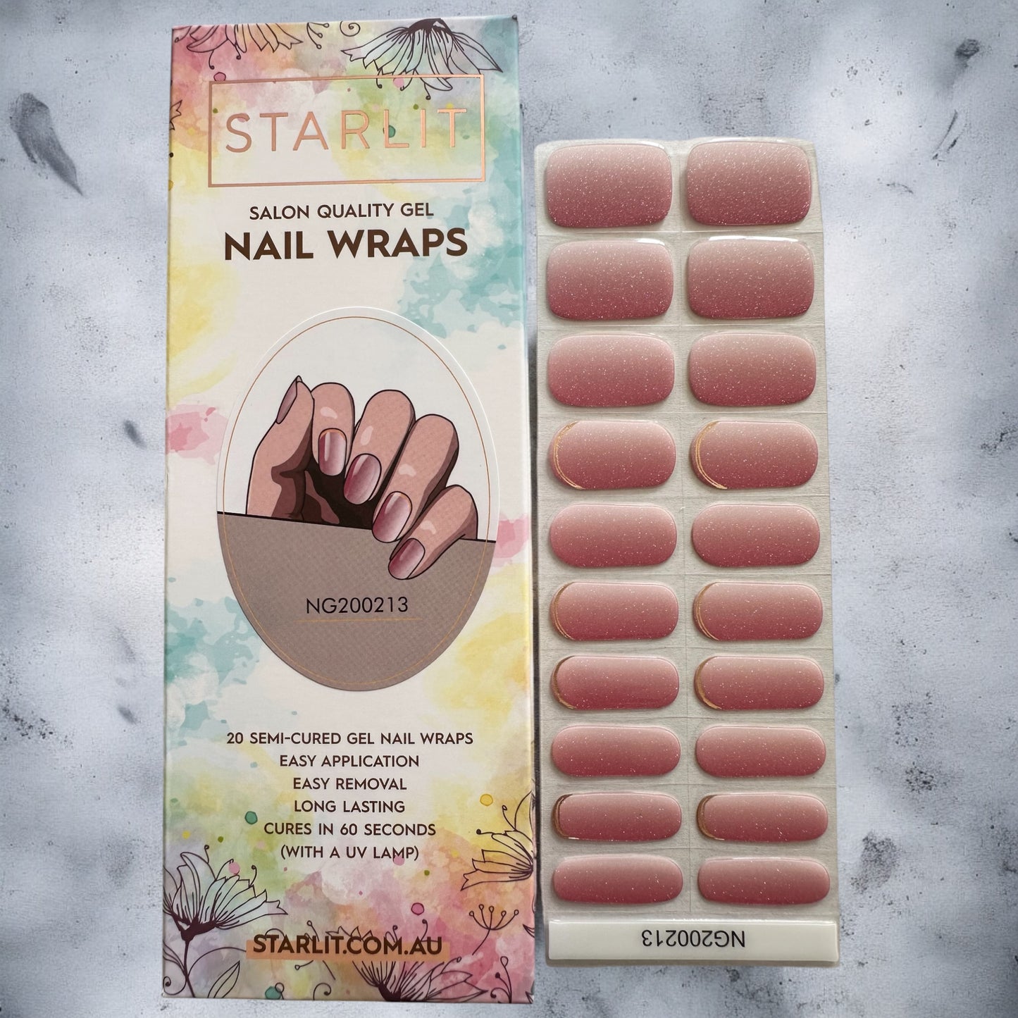 Ascension Semi-Cured Gel Nail Wrap