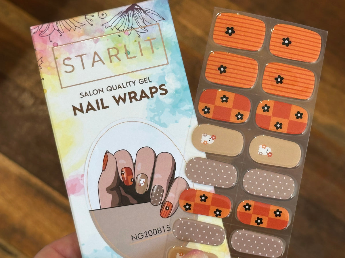 Boogie Frights Semi-Cured Gel Nail Wrap