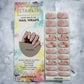 French Kissed Blooms Semi-Cured Gel Nail Wrap