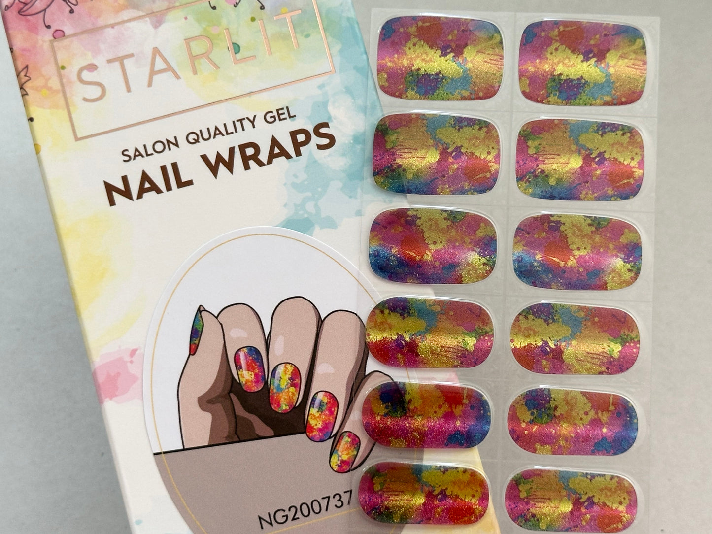 Masterpiece Cat Eye Semi-Cured Gel Nail Wrap