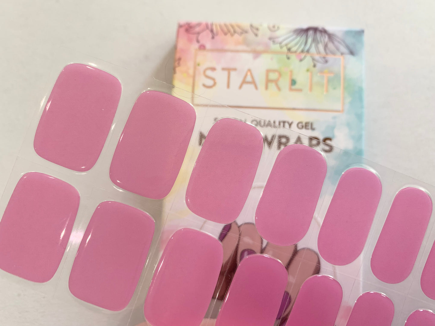 Flirty Semi-Cured Gel Nail Wrap