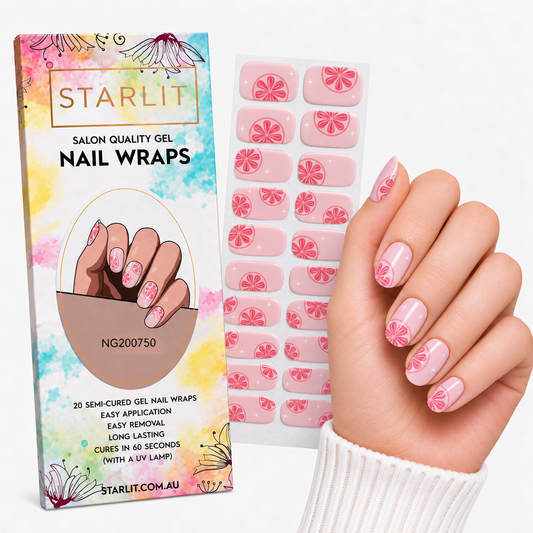 Main Squeeze Semi-Cured Gel Nail Wrap