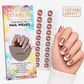 French Attraction Cat Eye Semi-Cured Gel Nail Wrap