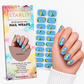 Lemon Line Semi-Cured Gel Nail Wrap