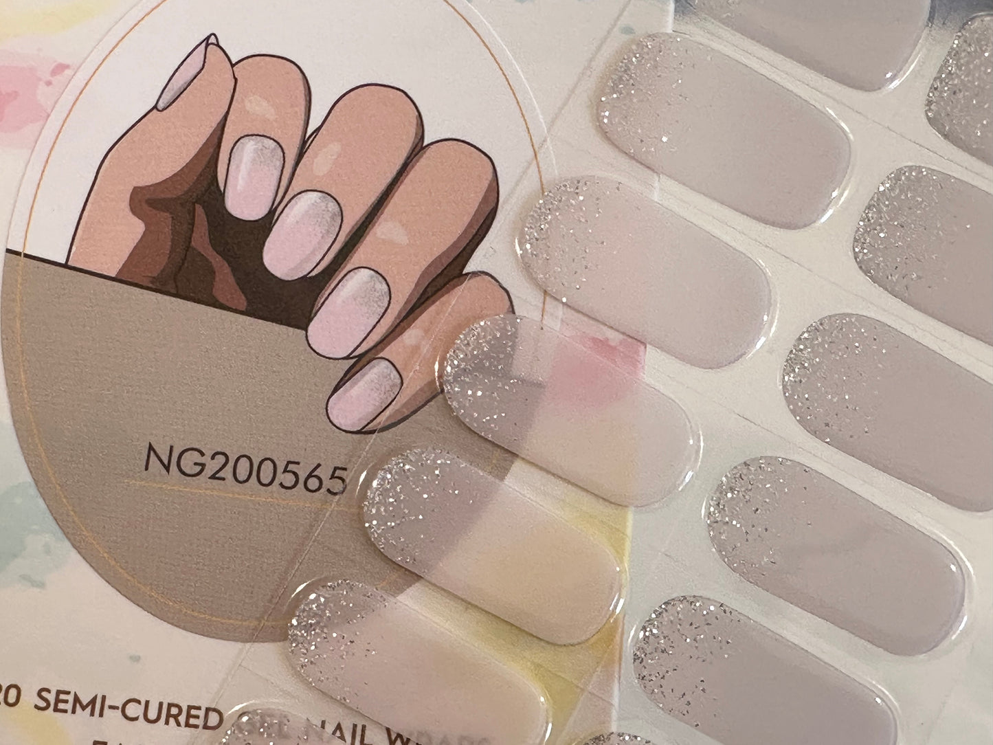 Chill Factor Semi-Cured Gel Nail Wrap