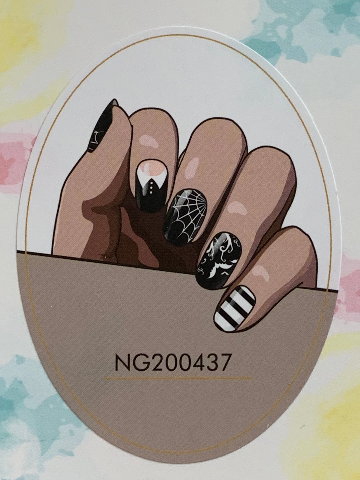 Venomous Vibes Semi-Cured Gel Nail Wrap