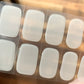 Milky Semi-Cured Gel Nail Wraps (Semi-Transparent)