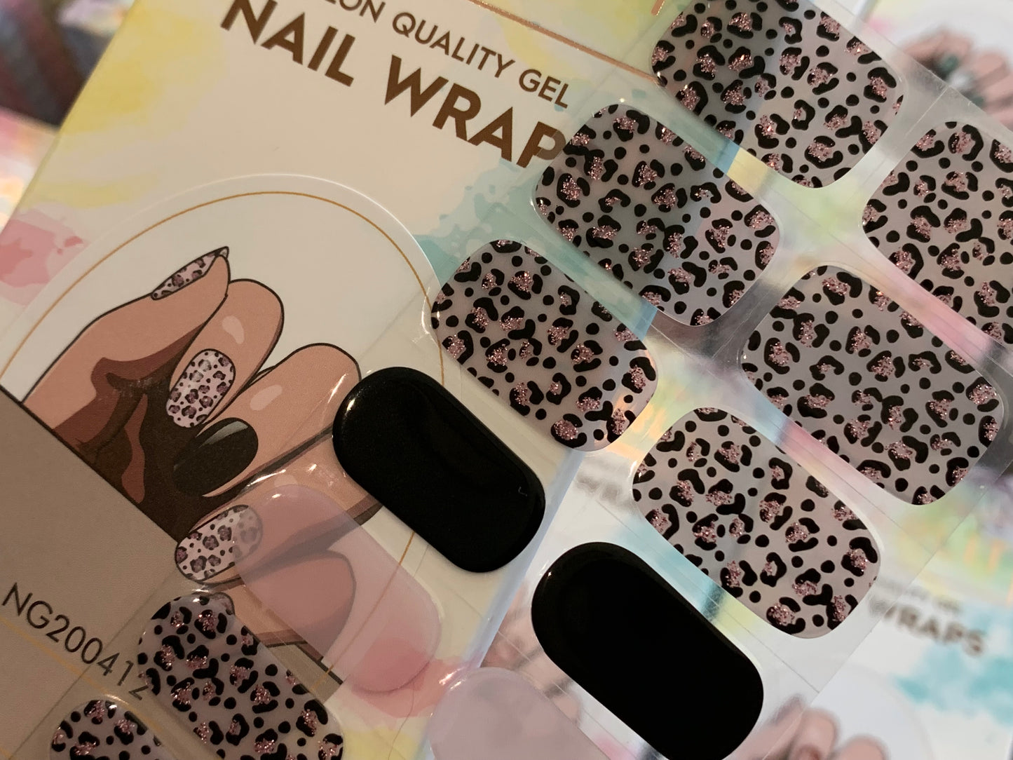 Pink Prowess Semi-Cured Gel Nail Wrap