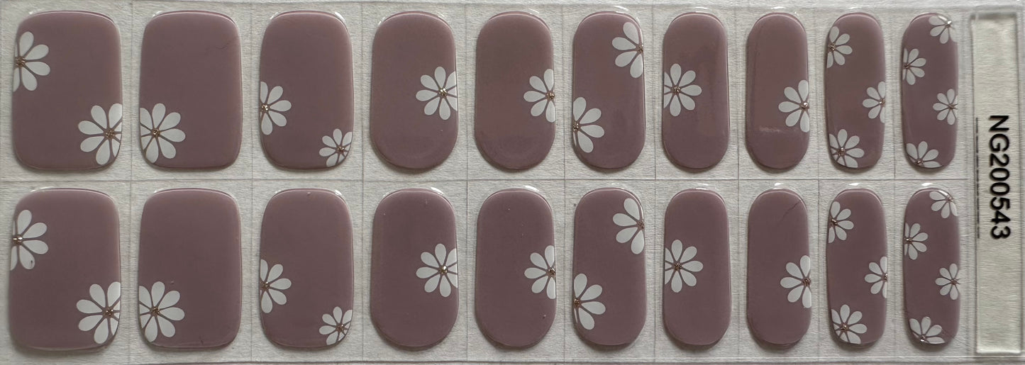 Ready to Bloom Semi-Cured Gel Nail Wrap