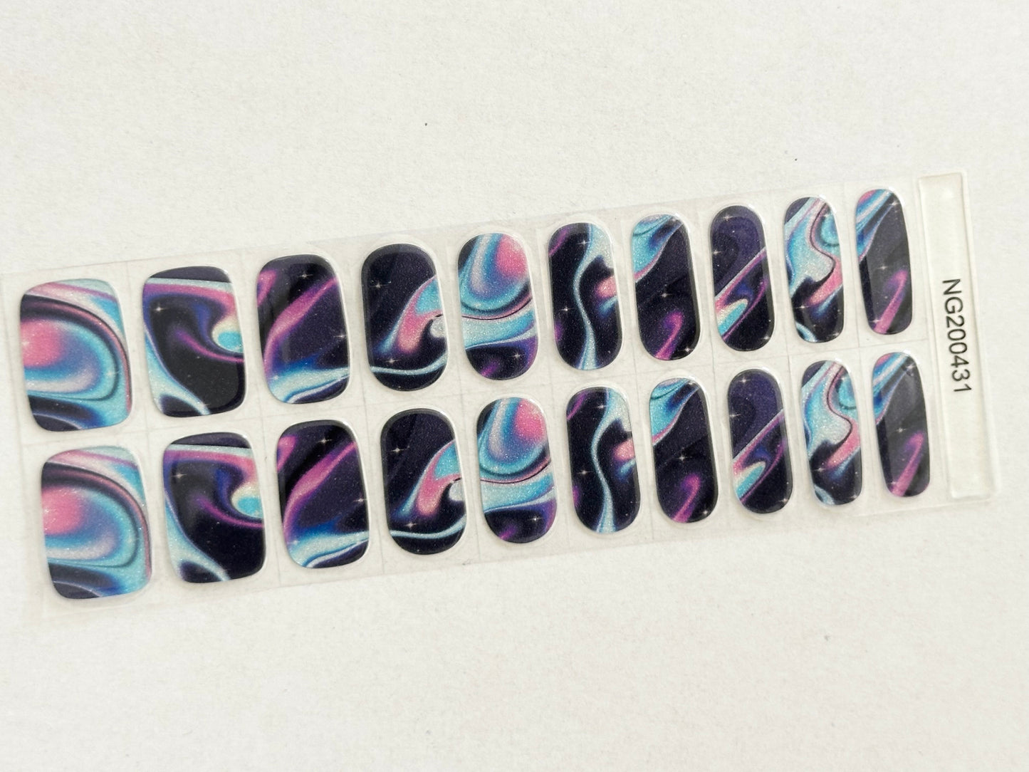 Cosmic Crush Semi-Cured Gel Nail Wrap