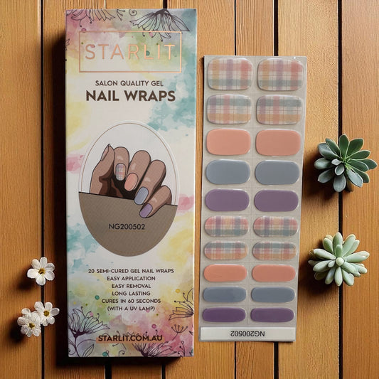 Check Me Out Semi-Cured Gel Nail Wrap