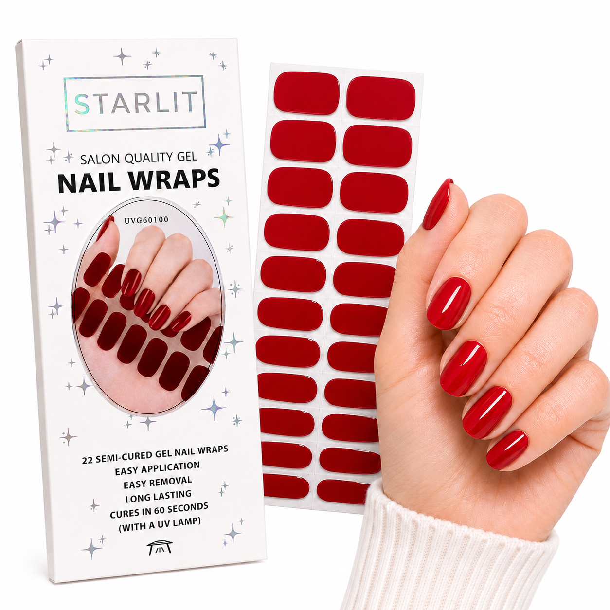 Reddy or Not Semi-Cured Gel Nail Wrap