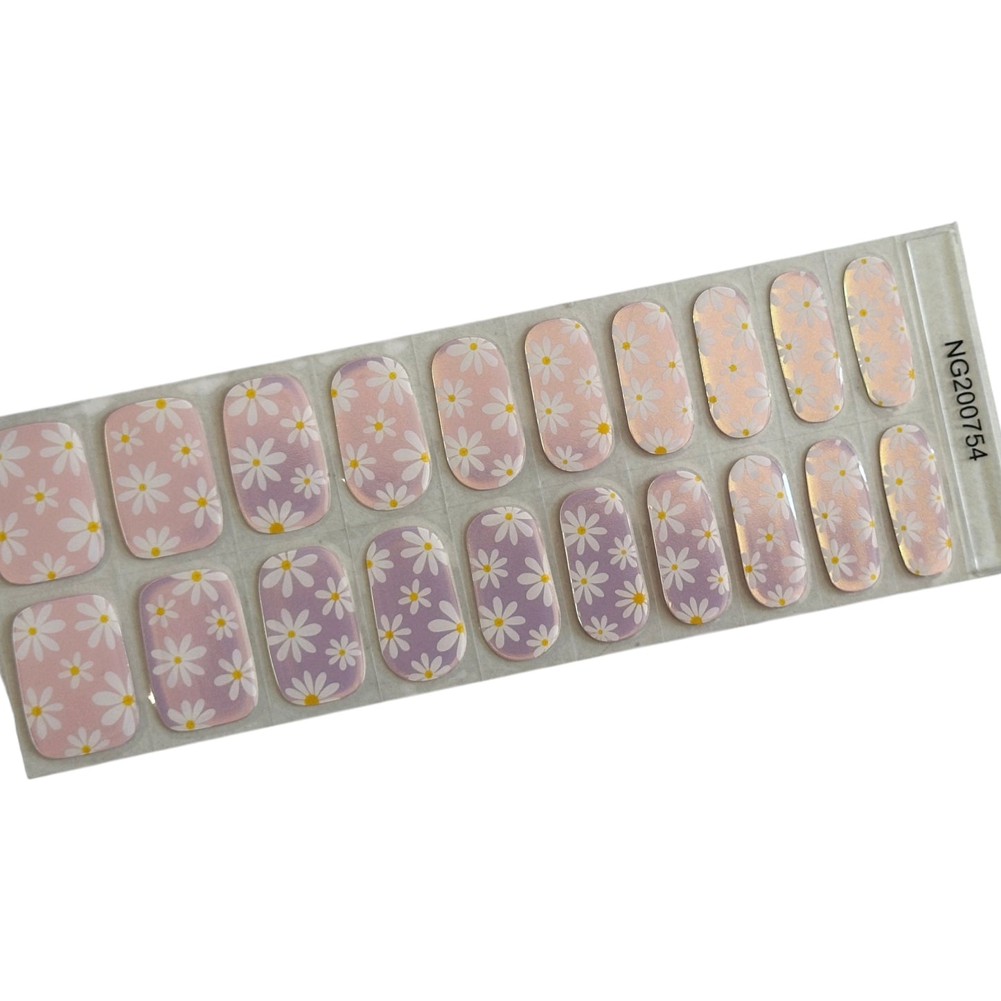 Petal To The Metal Semi-Cured Gel Nail Wrap