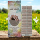Frosty Floral Semi-Cured Gel Nail Wrap