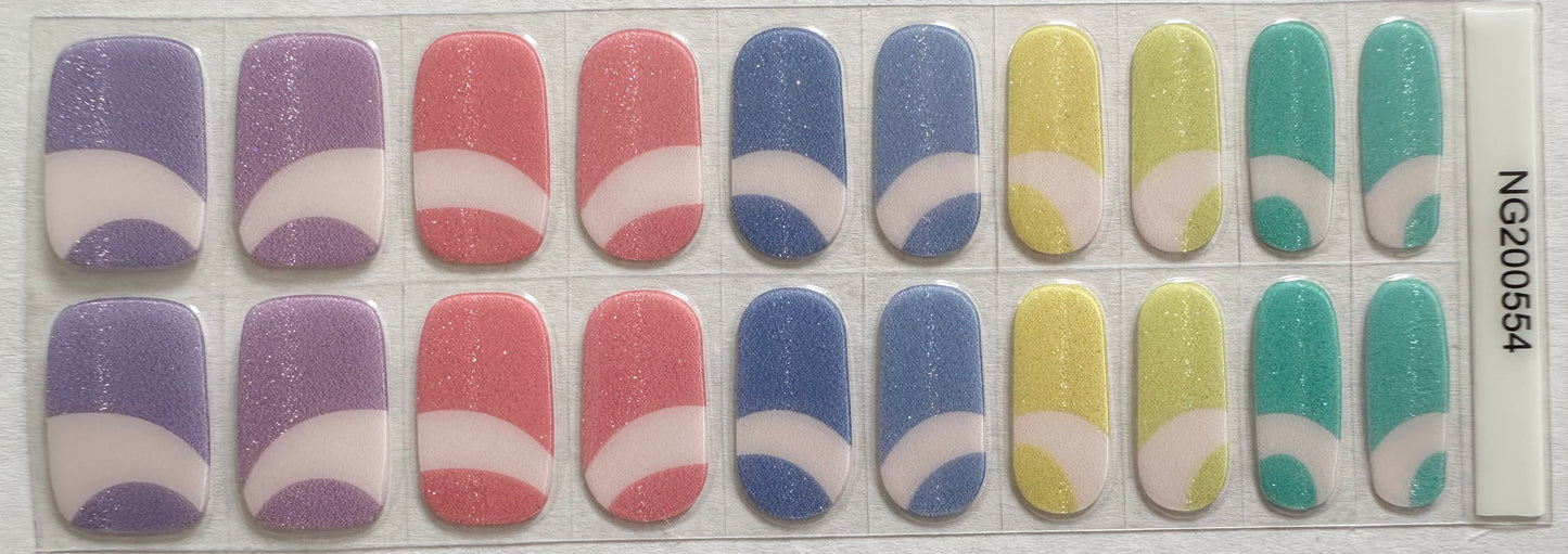 Flip the Tip Semi-Cured Gel Nail Wrap