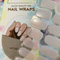 Pearlescent Semi-Cured Gel Nail Wrap
