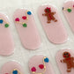 Gingerbread Lane Semi-Cured Gel Nail Wrap