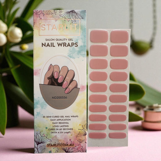 Nude Awakening Semi-Cured Gel Nail Wrap