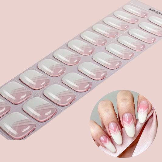 Ballet Shoes NO UV LIGHT Air Dry Gel Wraps
