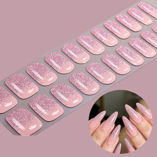 Shimmer Me Timbers NO UV LIGHT Air Dry Gel Wraps