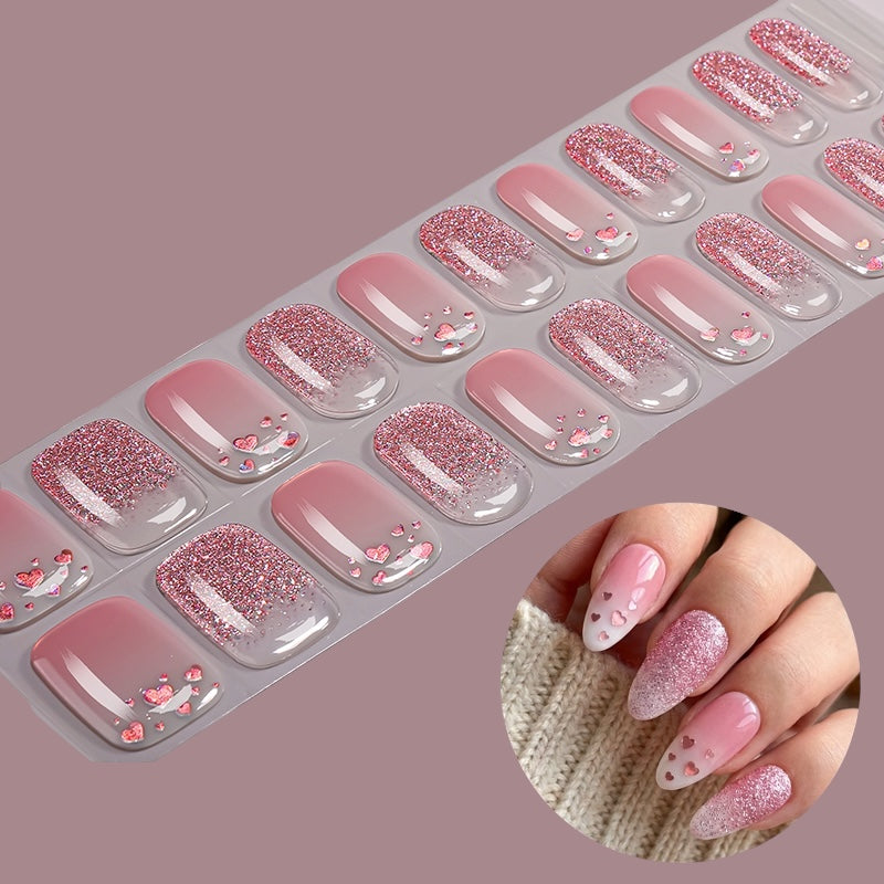 Blush Crush NO UV LIGHT Air Dry Gel Wraps