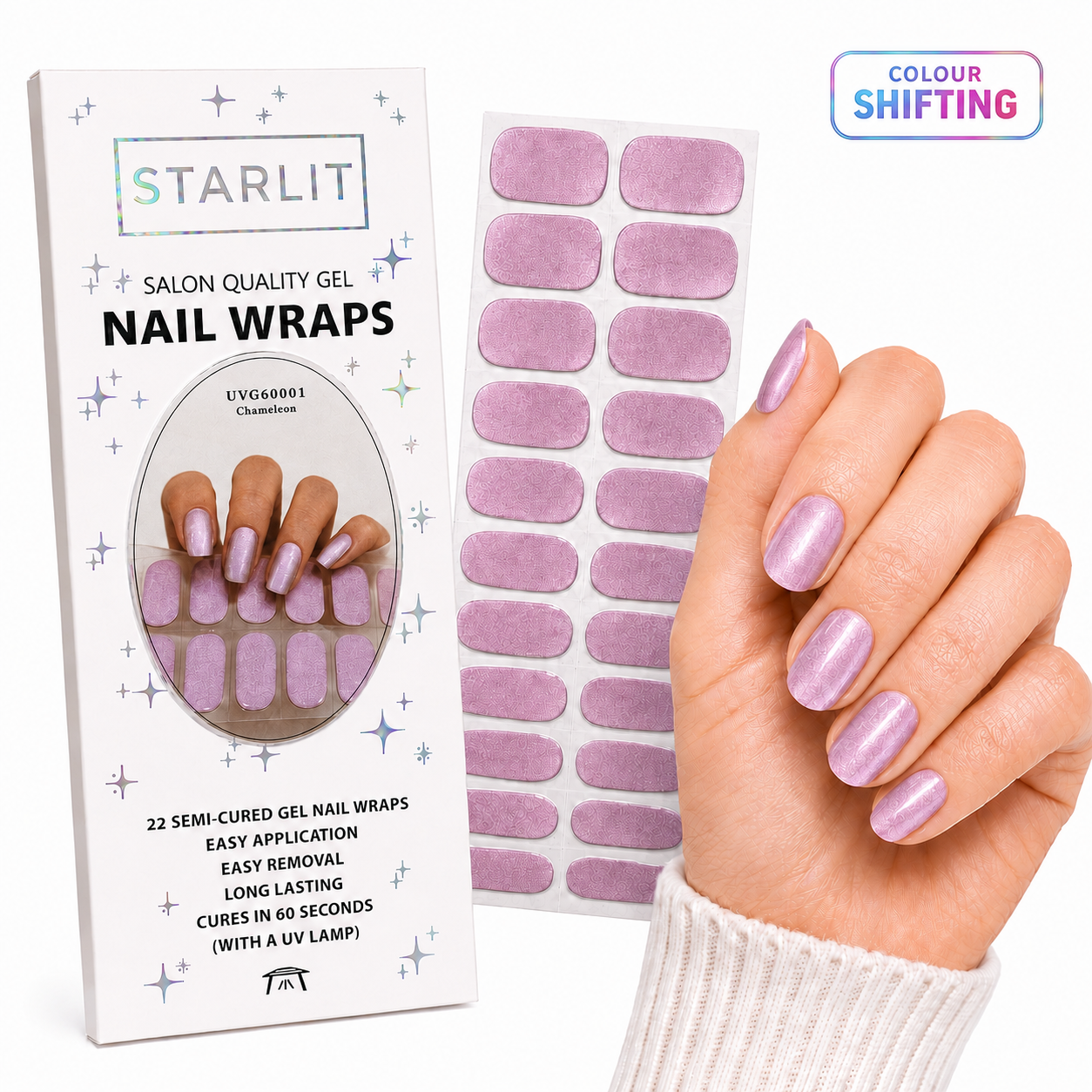Second Look Semi-Cured Gel Nail Wrap
