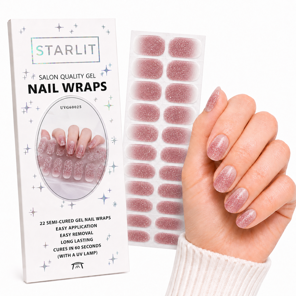 New Horizons Semi-Cured Gel Nail Wrap