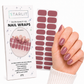 Rosewood Semi-Cured Gel Nail Wrap