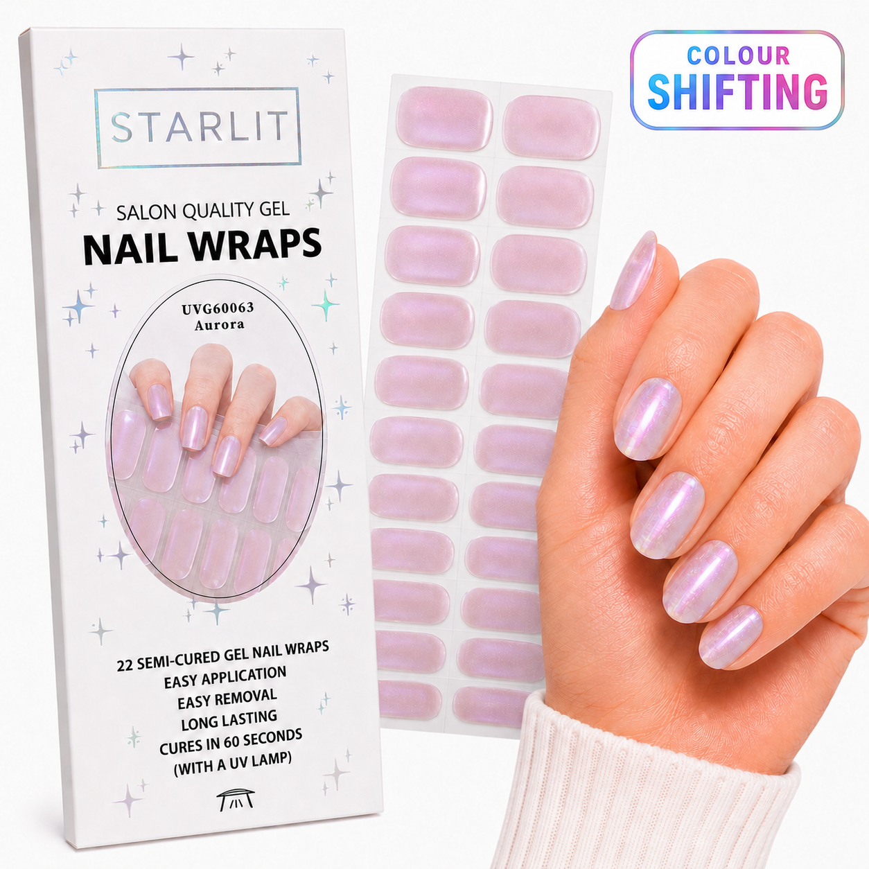 Lustre Semi-Cured Gel Nail Wrap