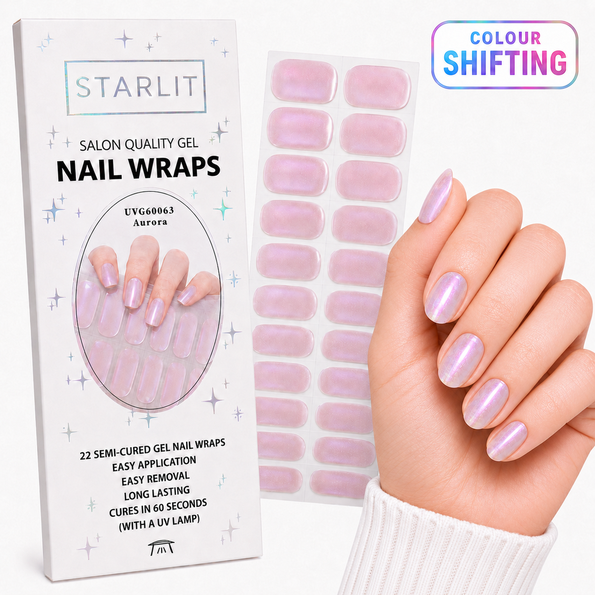 Lustre Semi-Cured Gel Nail Wrap