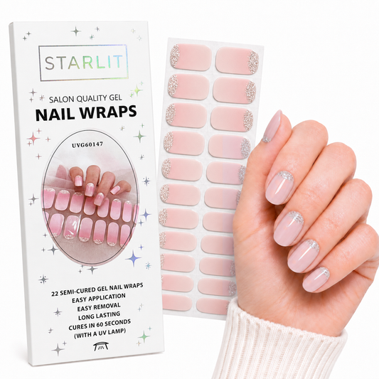 Sparkle at First Sight Semi-Cured Gel Nail Wrap
