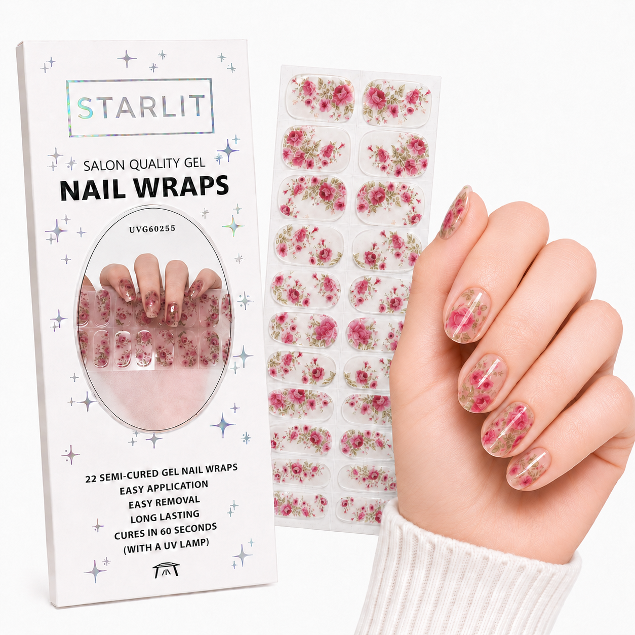 Bloom Service Semi-Cured Gel Nail Wrap