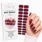 Cabernet Semi-Cured Gel Nail Wrap