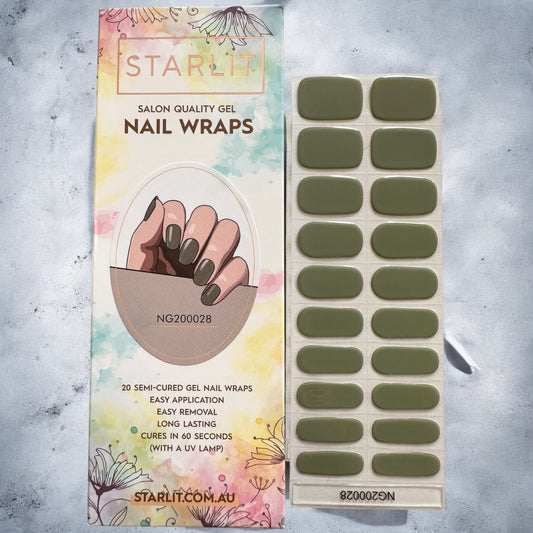 Cadet Semi-Cured Gel Nail Wrap