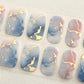 Marbleous Nights Semi-Cured Gel Nail Wrap
