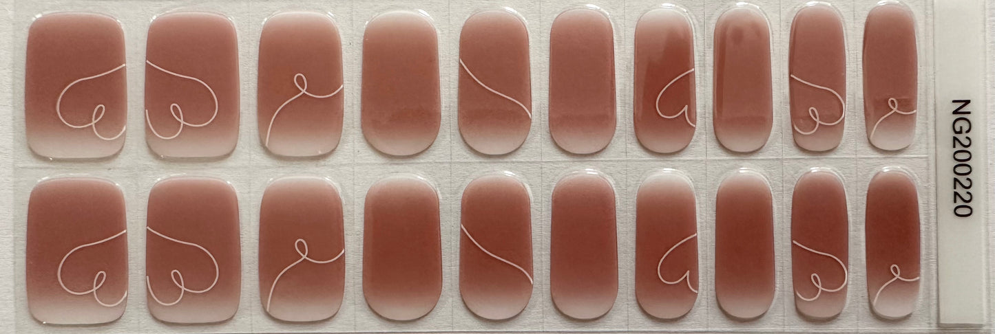 Love At First Fade Semi-Cured Gel Nail Wrap