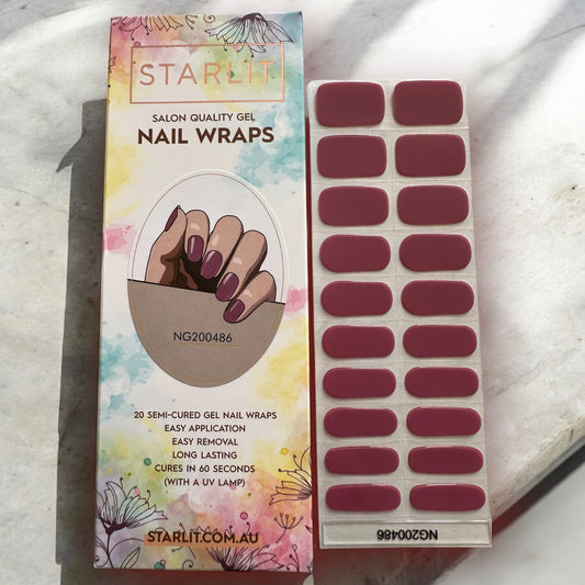 Lush Semi-Cured Gel Nail Wrap