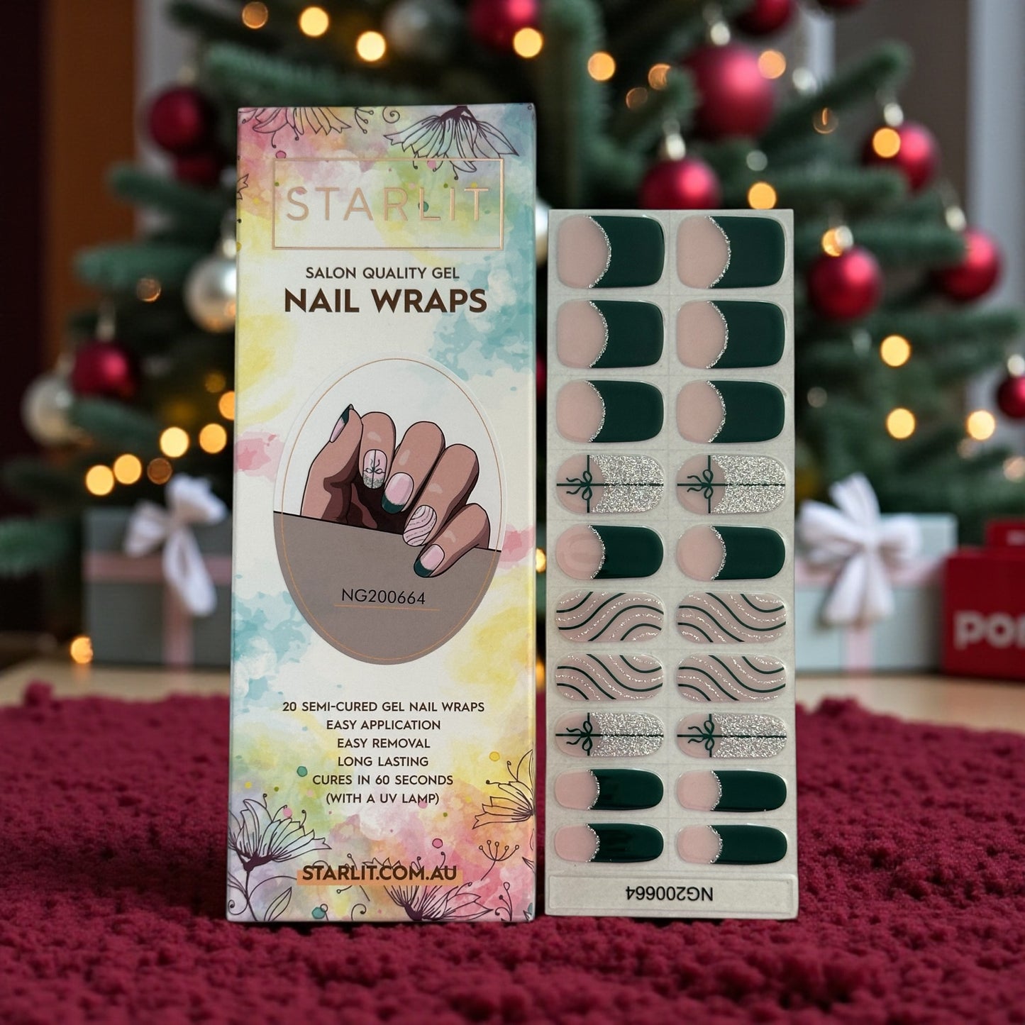 All Wrapped Up Semi-Cured Gel Nail Wrap