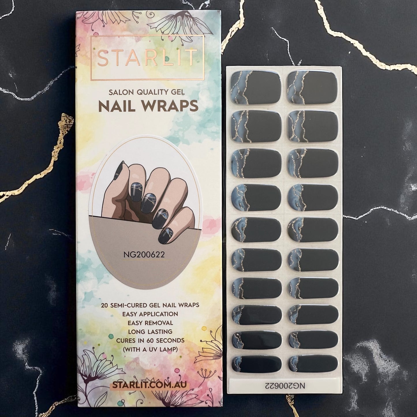 Rock Solid Semi-Cured Gel Nail Wrap