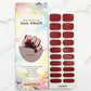 Fire & Flare Semi-Cured Gel Nail Wrap