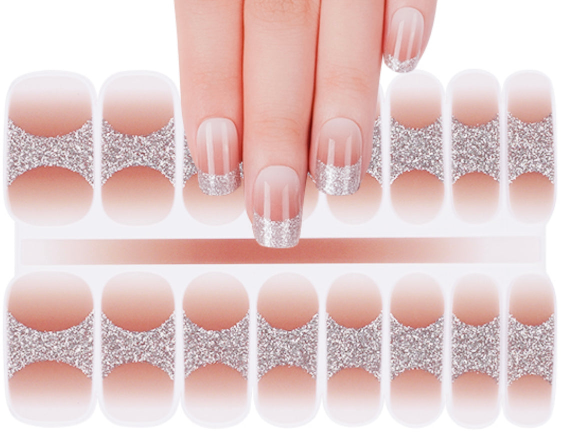 French Kiss Semi-Cured Gellies Nail Wrap