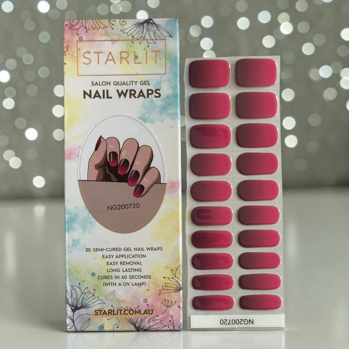 Mood Swing Semi-Cured Gel Nail Wrap