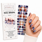 Stellar Splash Semi-Cured Gel Nail Wrap