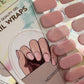 Pink Positive Semi-Cured Gel Nail Wrap