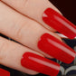 Candy Apple Red Semi-Cured Gellies Nail Wrap