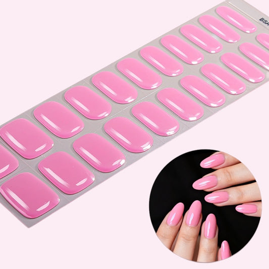 Pink Perfection NO UV LIGHT Air Dry Gel Wraps
