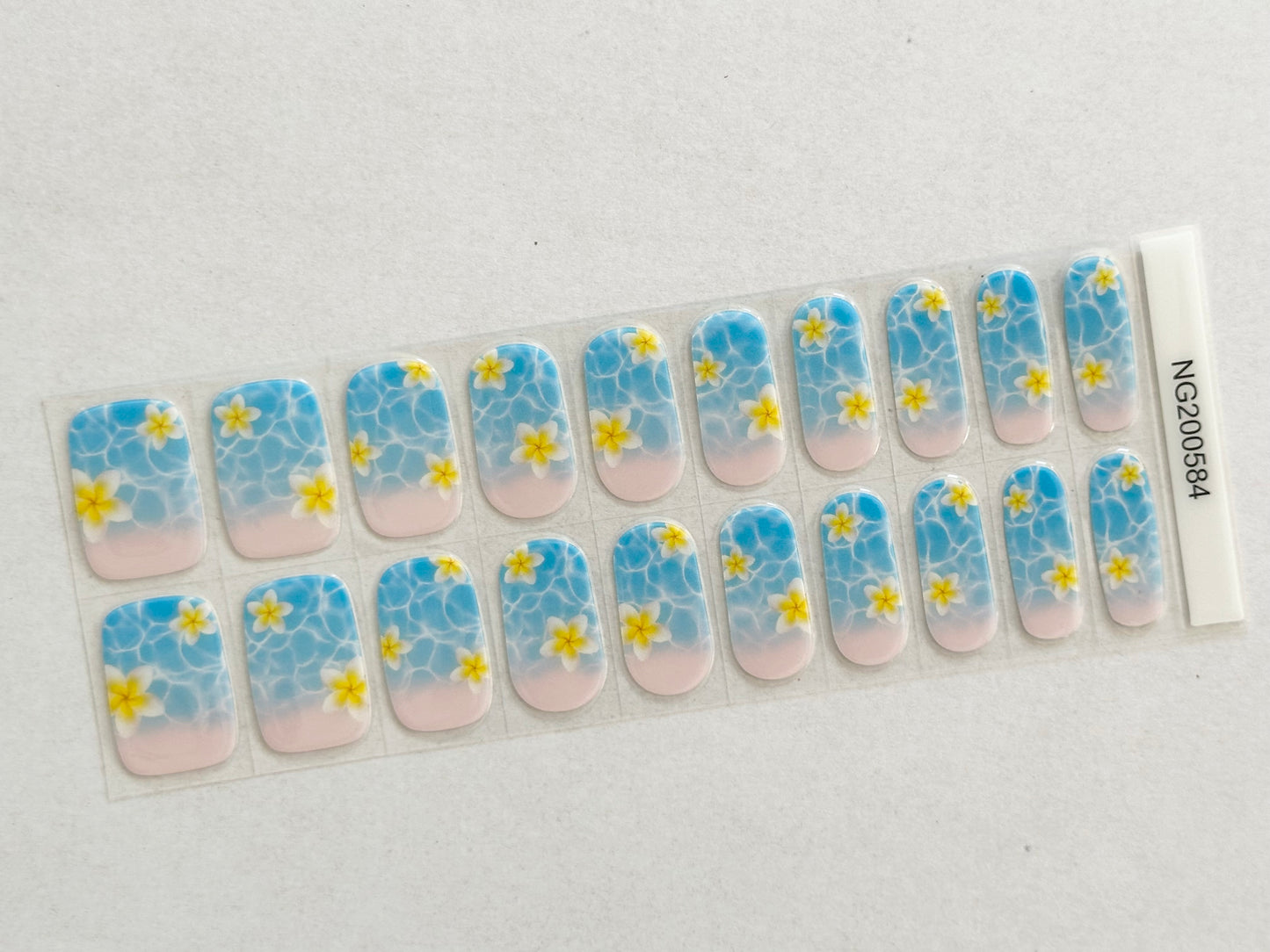 Tropic Like It’s Hot Semi-Cured Gel Nail Wrap