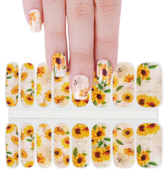 You're My Sunshine Semi-Cured Gellies Nail Wrap