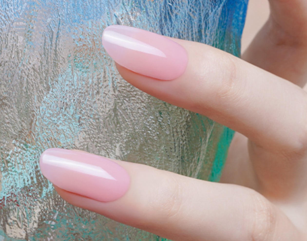 Berry Cream Semi-Cured Gel Nail Wraps (Semi-Transparent)