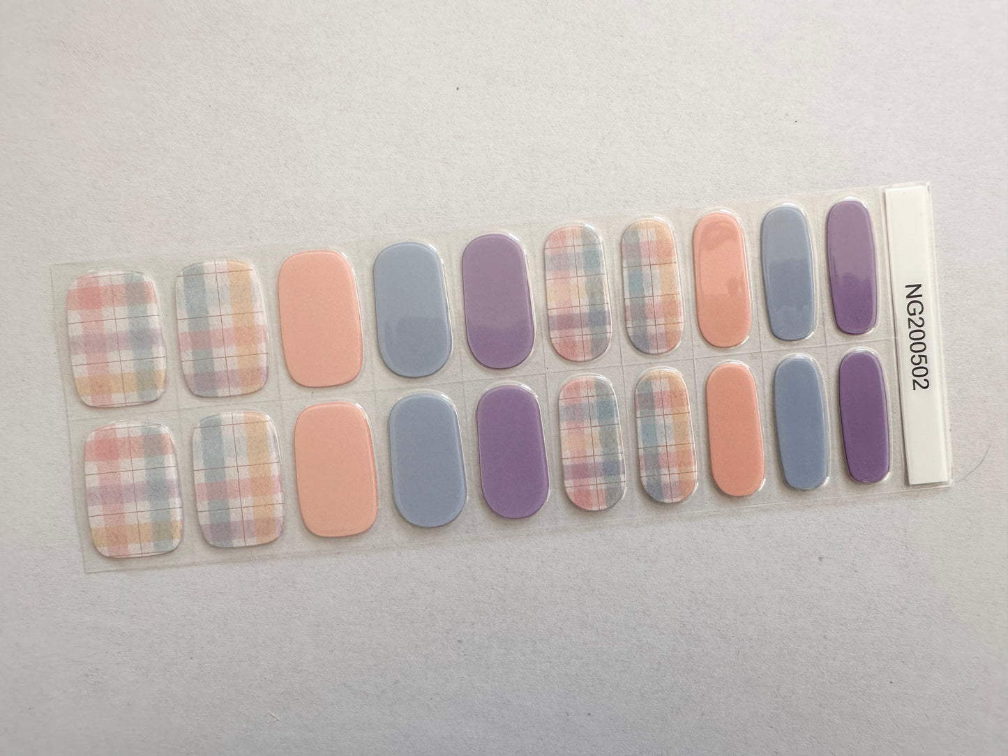 Check Me Out Semi-Cured Gel Nail Wrap